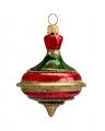 Amos Spin Ornament Red/Green