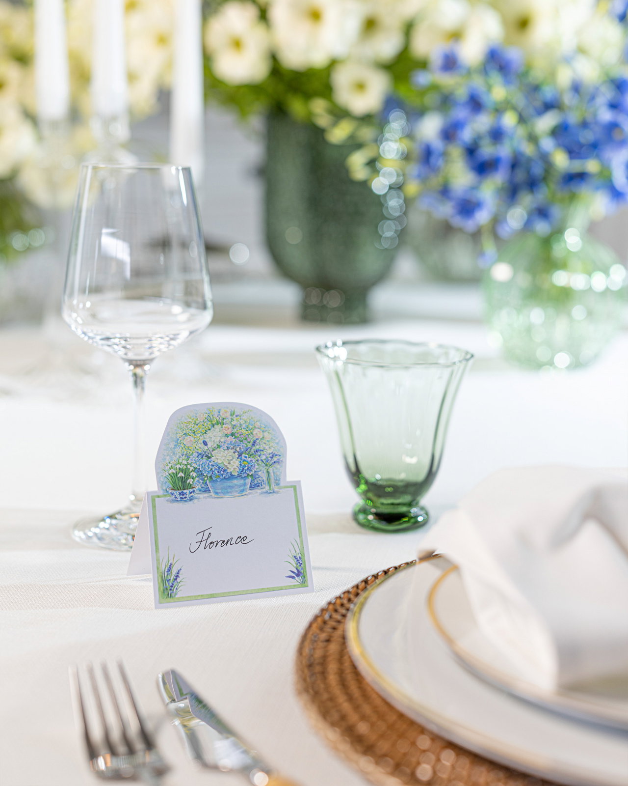 Spring Reverie naamkaartjes 8-pack