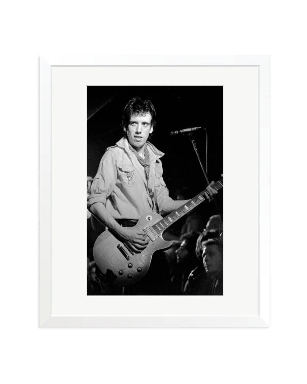 Mick Jones of The Clash 1979 White / Large