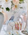 Wilton decorative bird grey