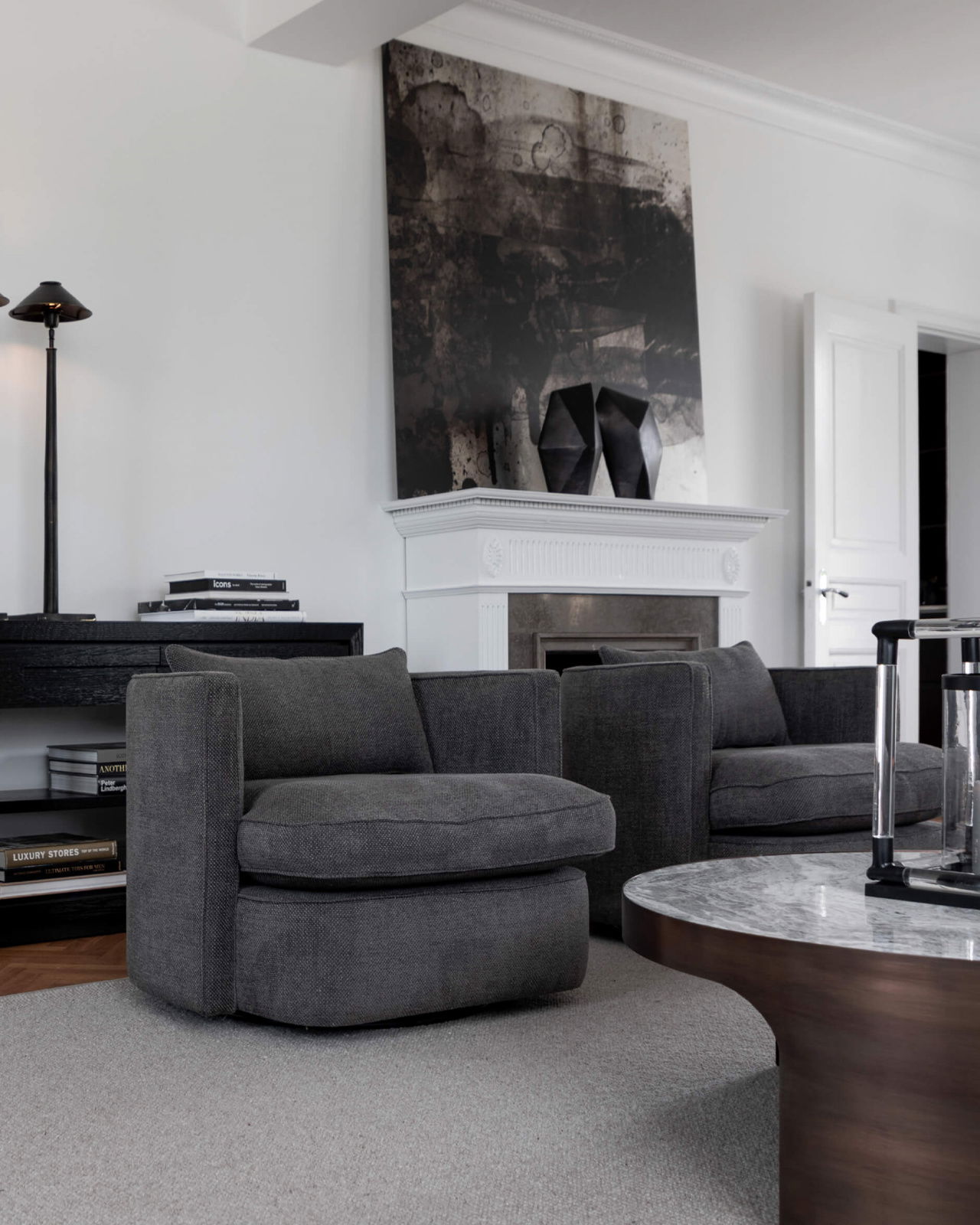 Joan armchair quiet wood