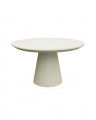 Cloud Dining Table Round Ivory Mist