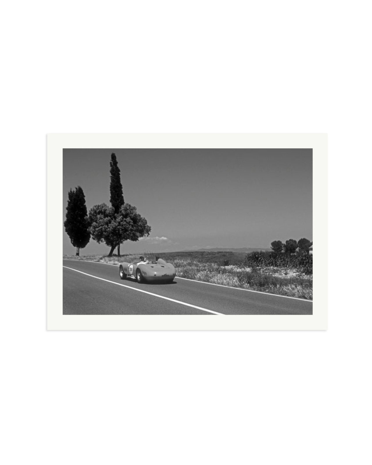 Maserati 300S in Italy Print Only / XXL
