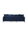 Los Angeles sofa, 4-seater, indigo (divisible)