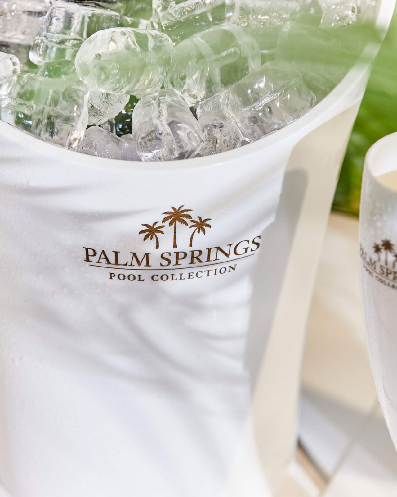 Palm Springs champagnekylare vit