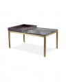 Forma Side Table Brushed Brass