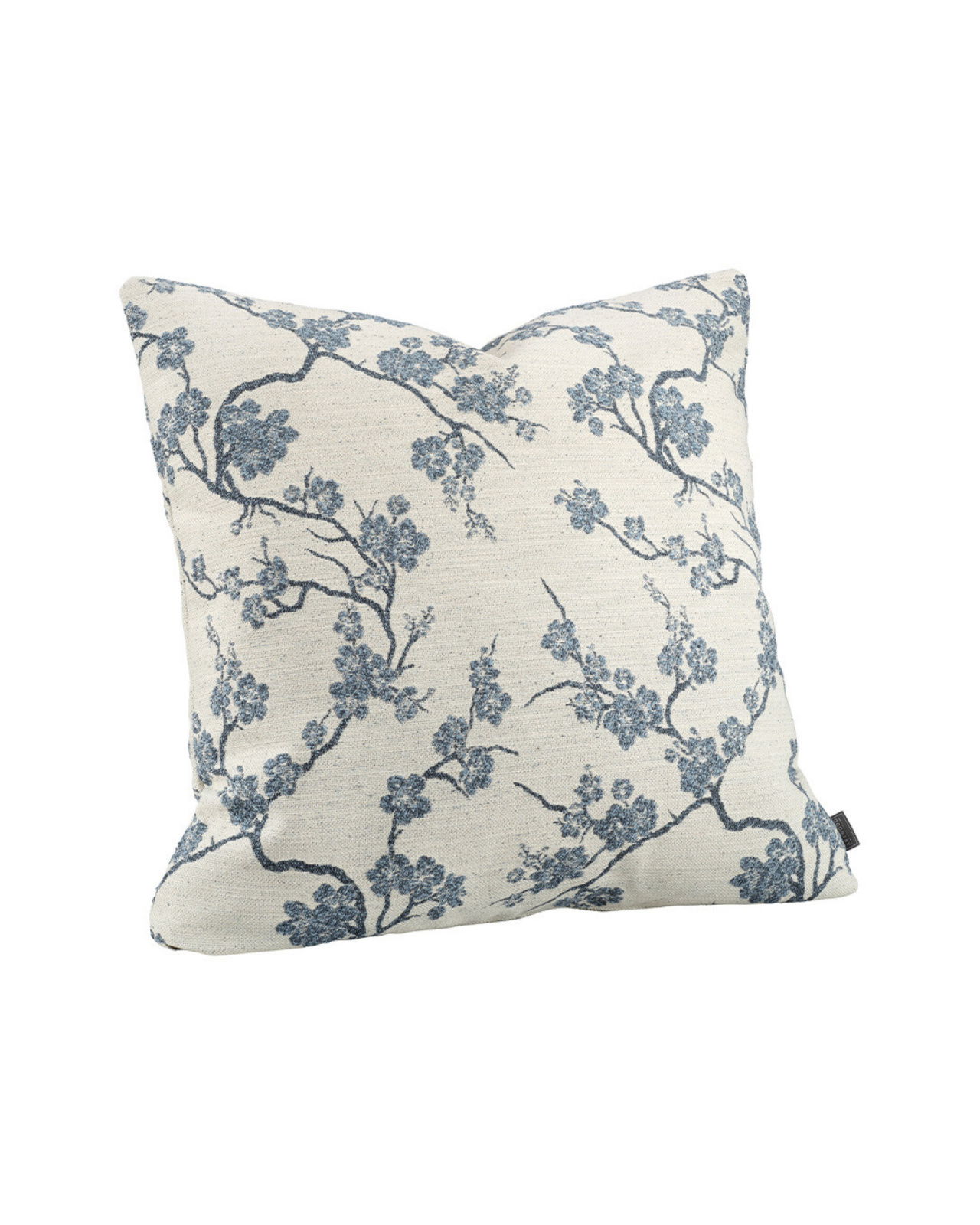 Sakura cushion cover blue