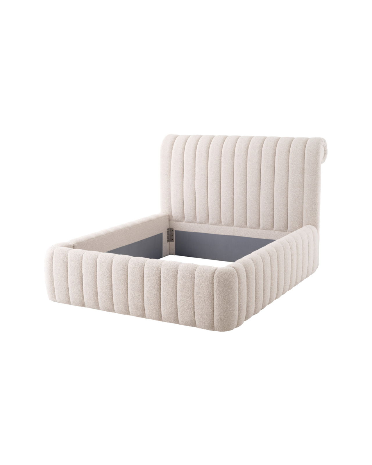 Sycamore sängram bouclé cream