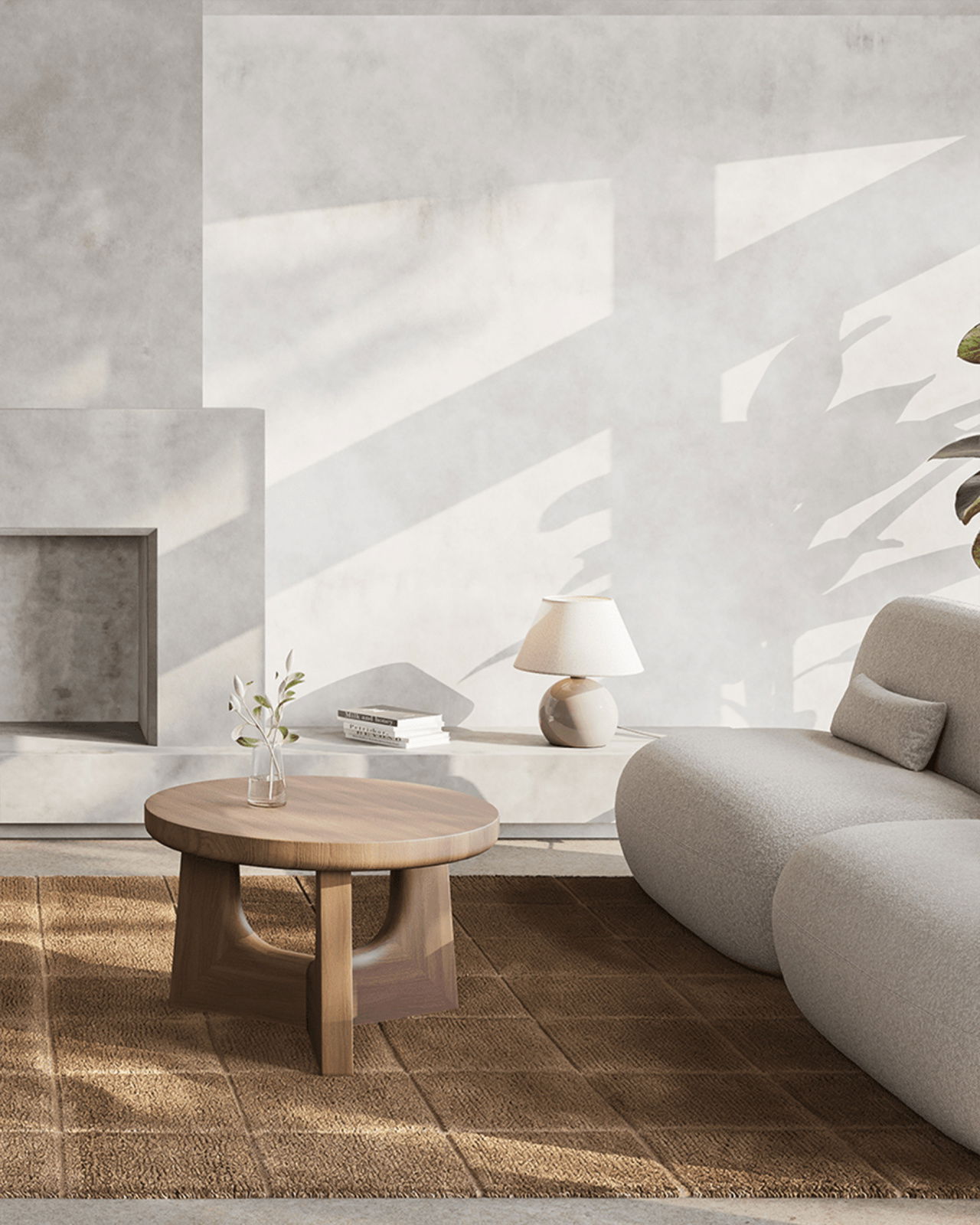 Grid Vloerkleed Tarwe