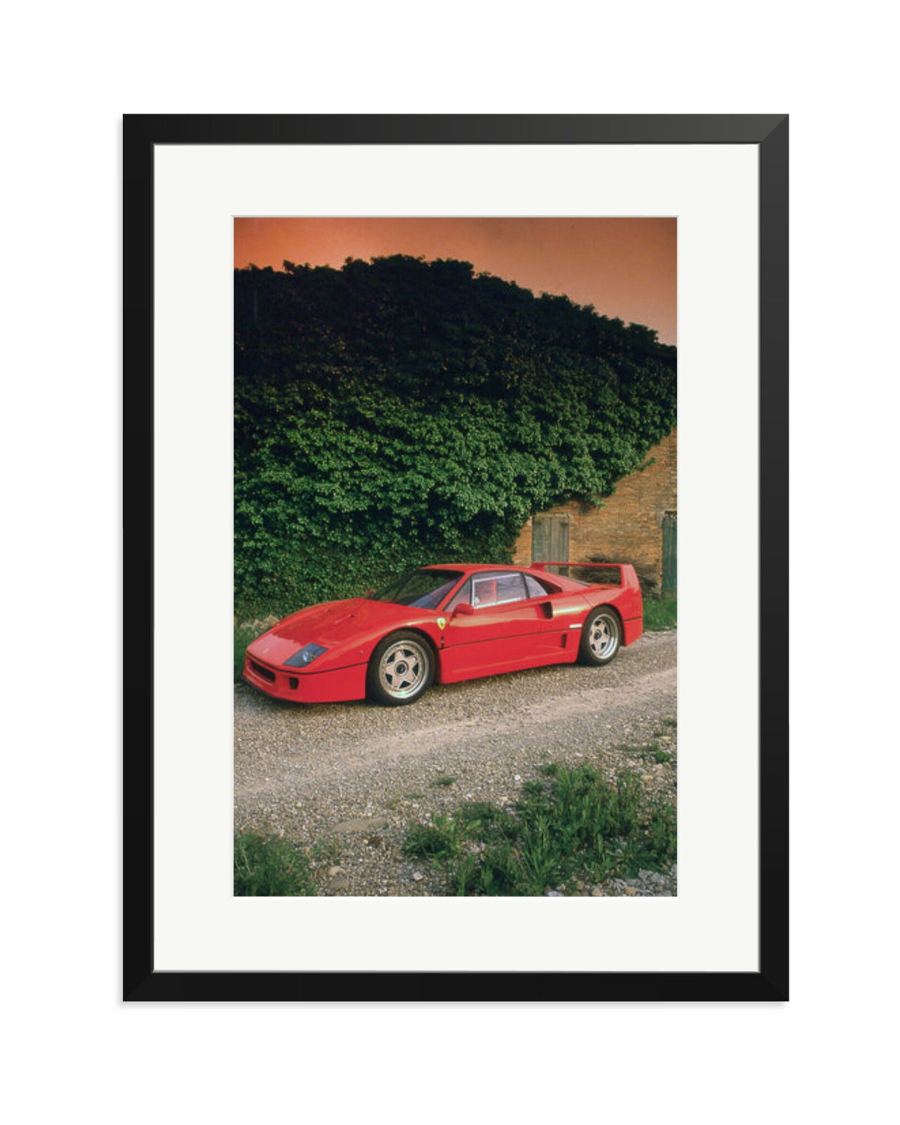 F40 Press Launch Black / XL