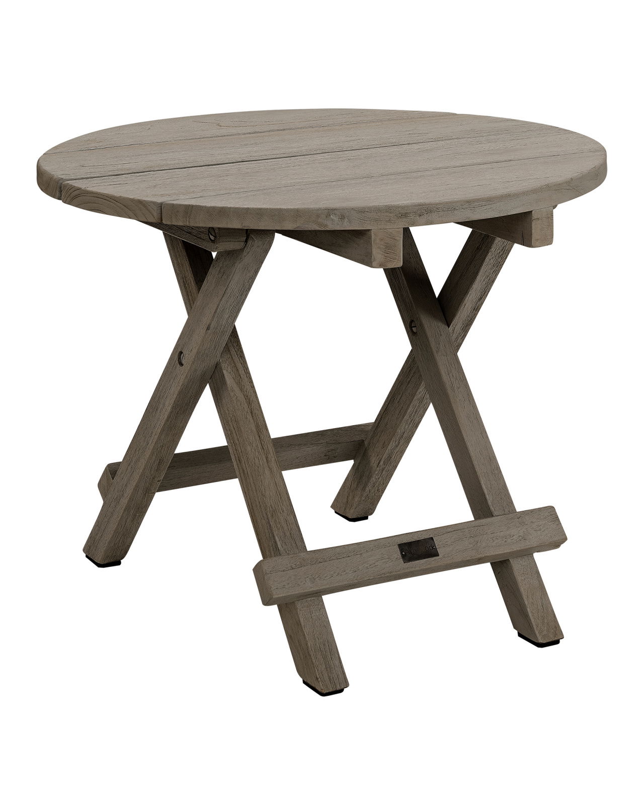 Vintage Beistelltisch charcoal, rund