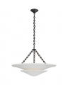 Mollino Tiered Chandelier Bronze M