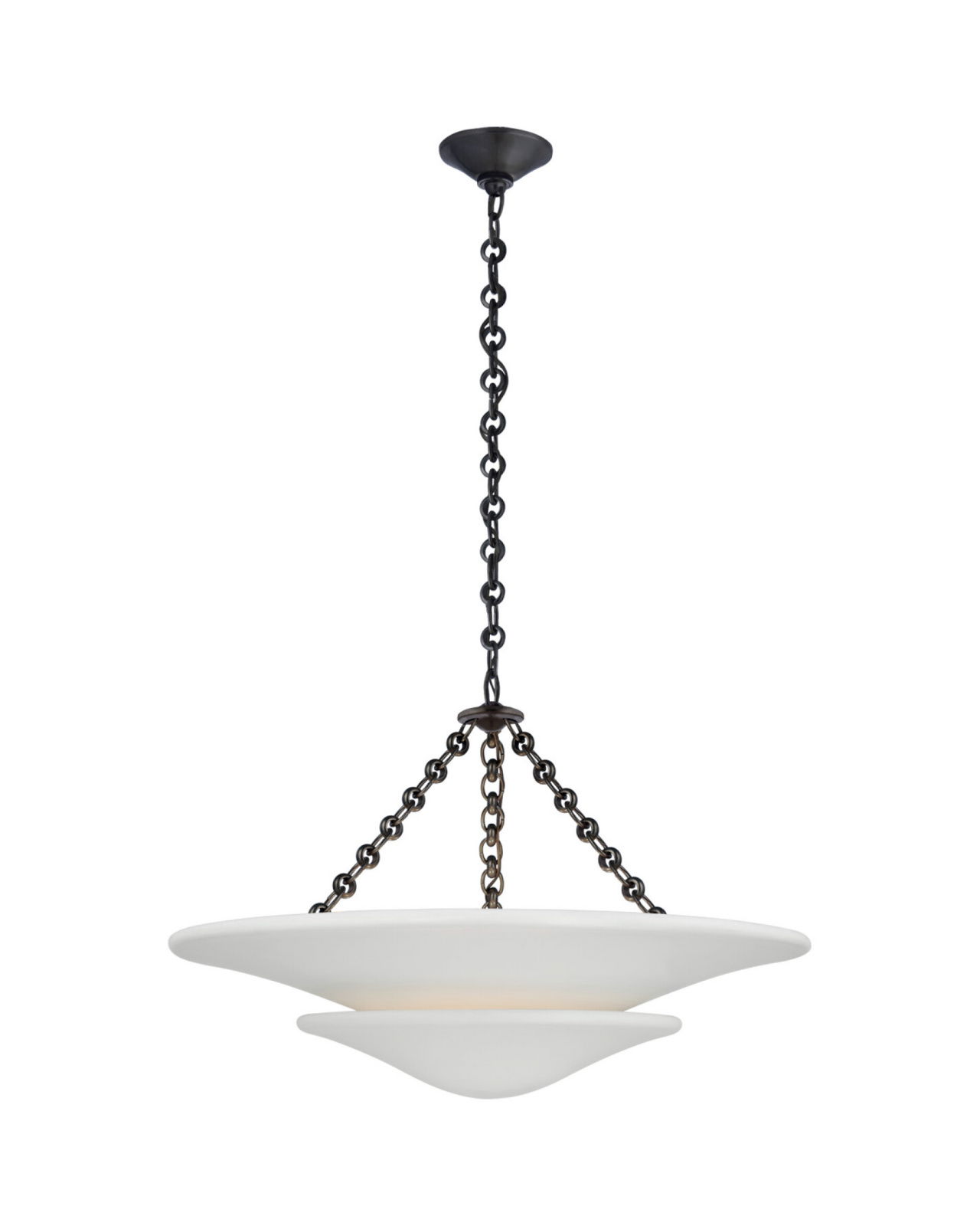 Mollino Tiered Chandelier Bronze M