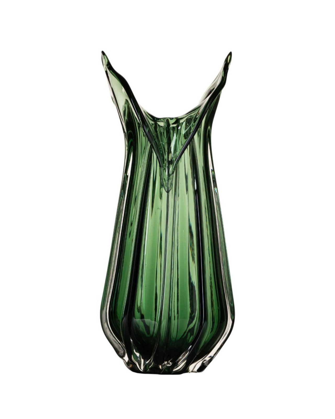 Westbury glazen vaas groen