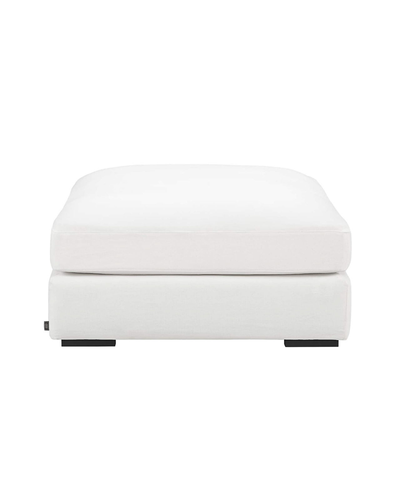 Tulum fotpall colonella white