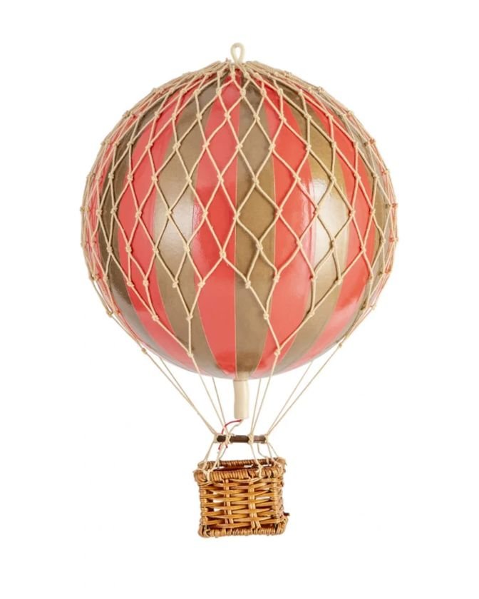 Travels Light luftballong rød/gull