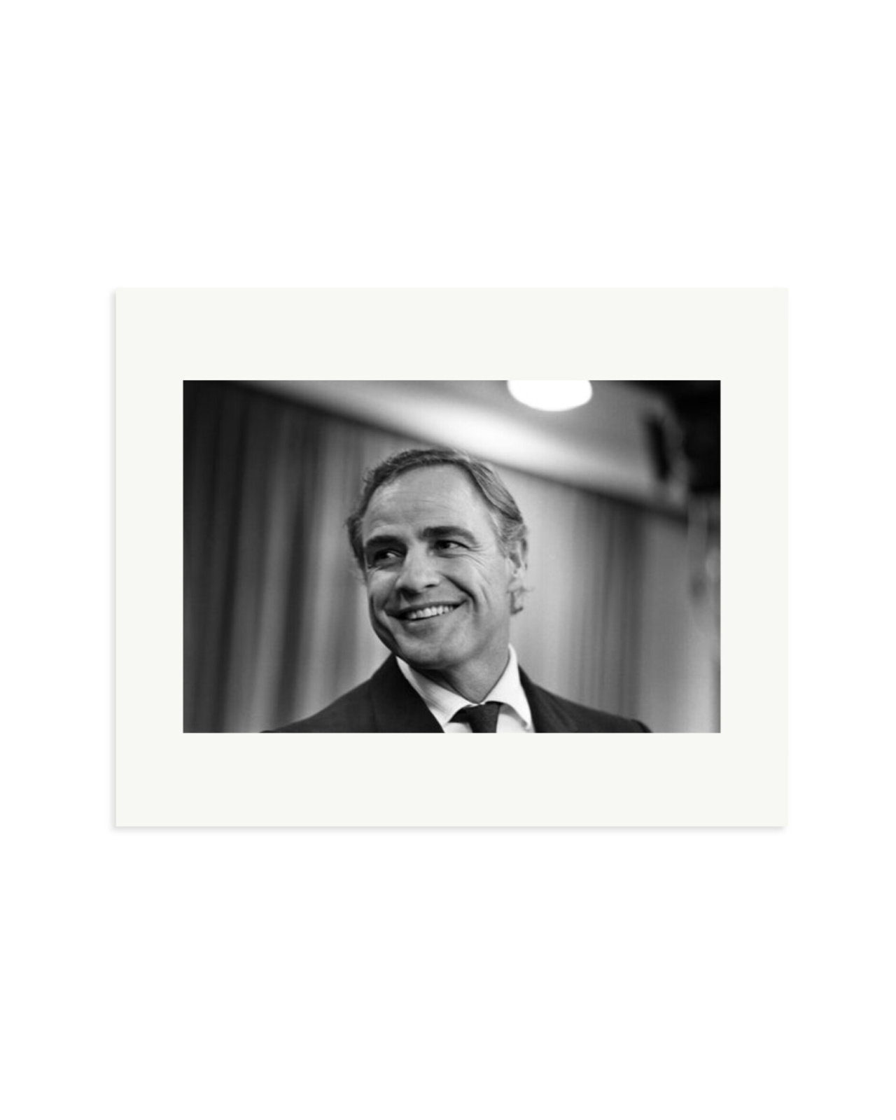 Marlon Brando at London Airport Print Only / Medium