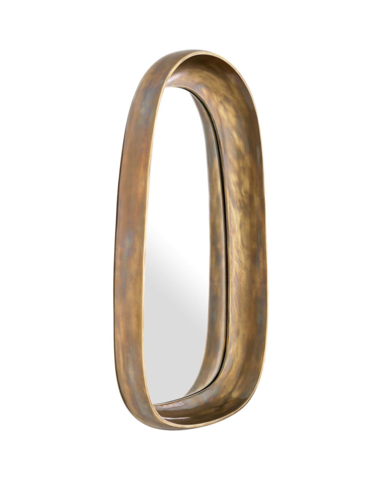 Sandals spegel antik mässing