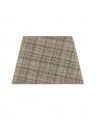 Vierkante lampenkap callum plaid brown