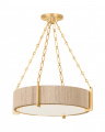 Quebec Chandelier Gold Leaf