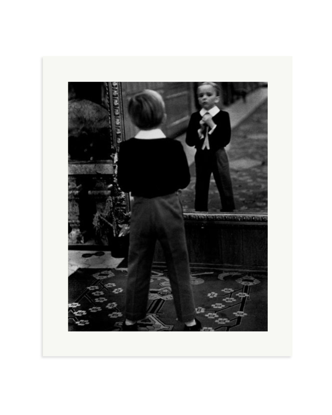 English Boy at Grand Hotel Print Only / Large