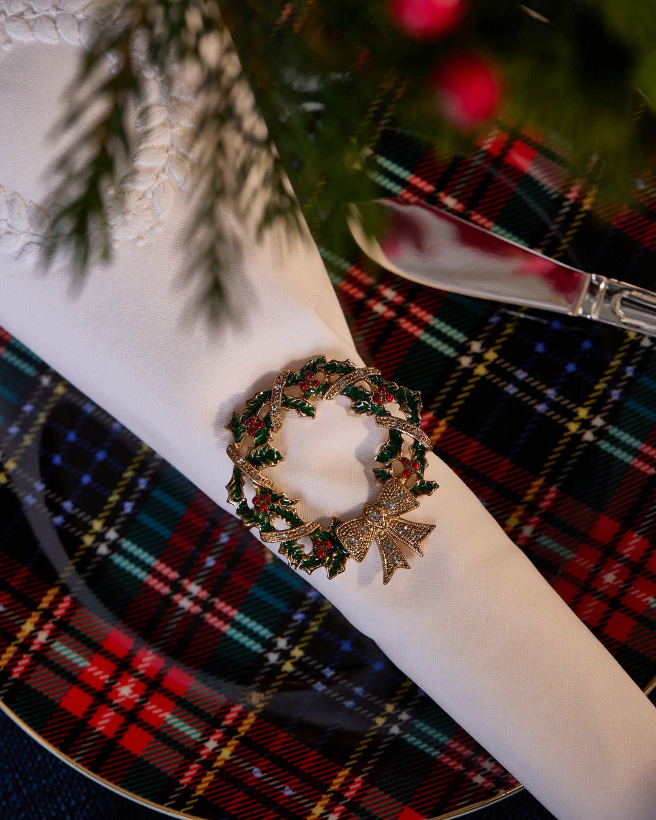 Birgitte krans serviettring