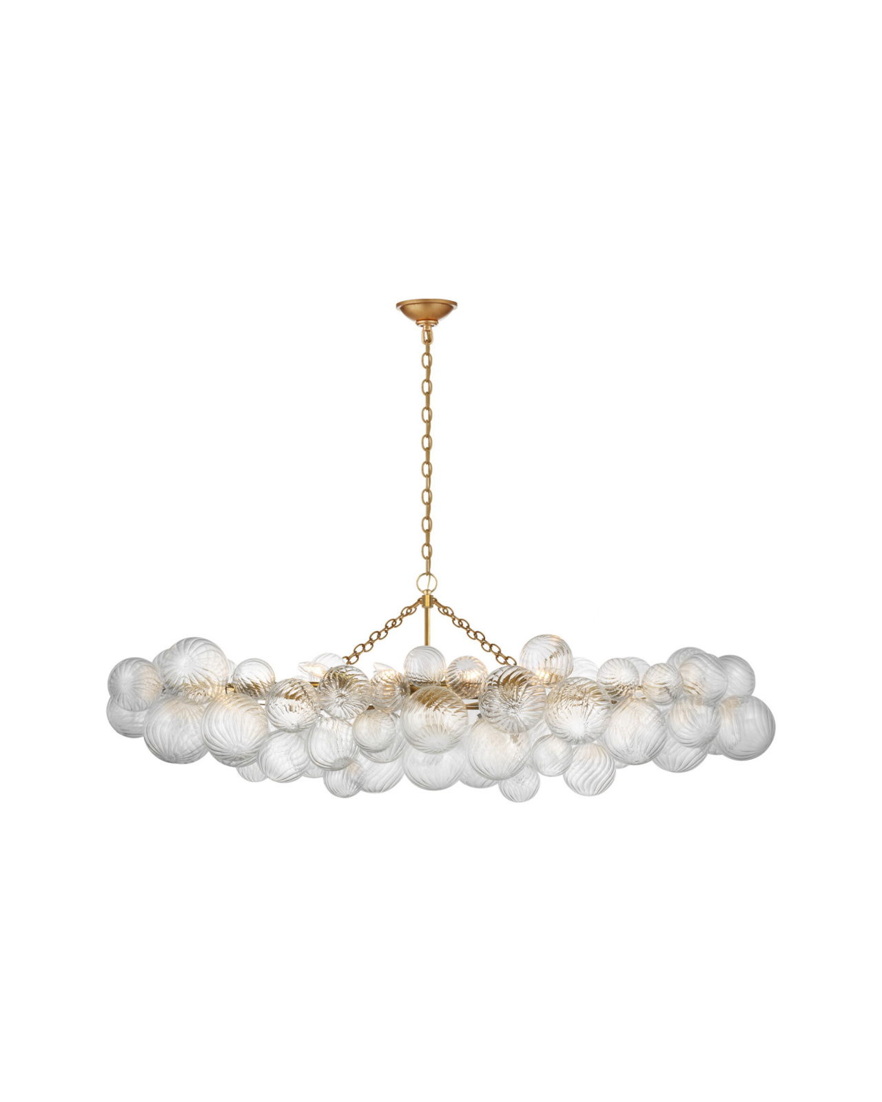 Talia Linear Chandelier Gild Large