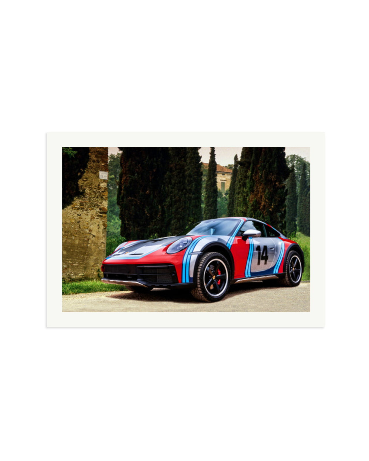 Porsche 911 Dakar Print Only / XXL
