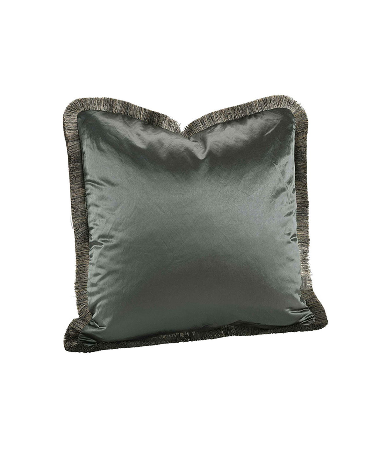 Dorsia Cushion Cover Fringe Grey