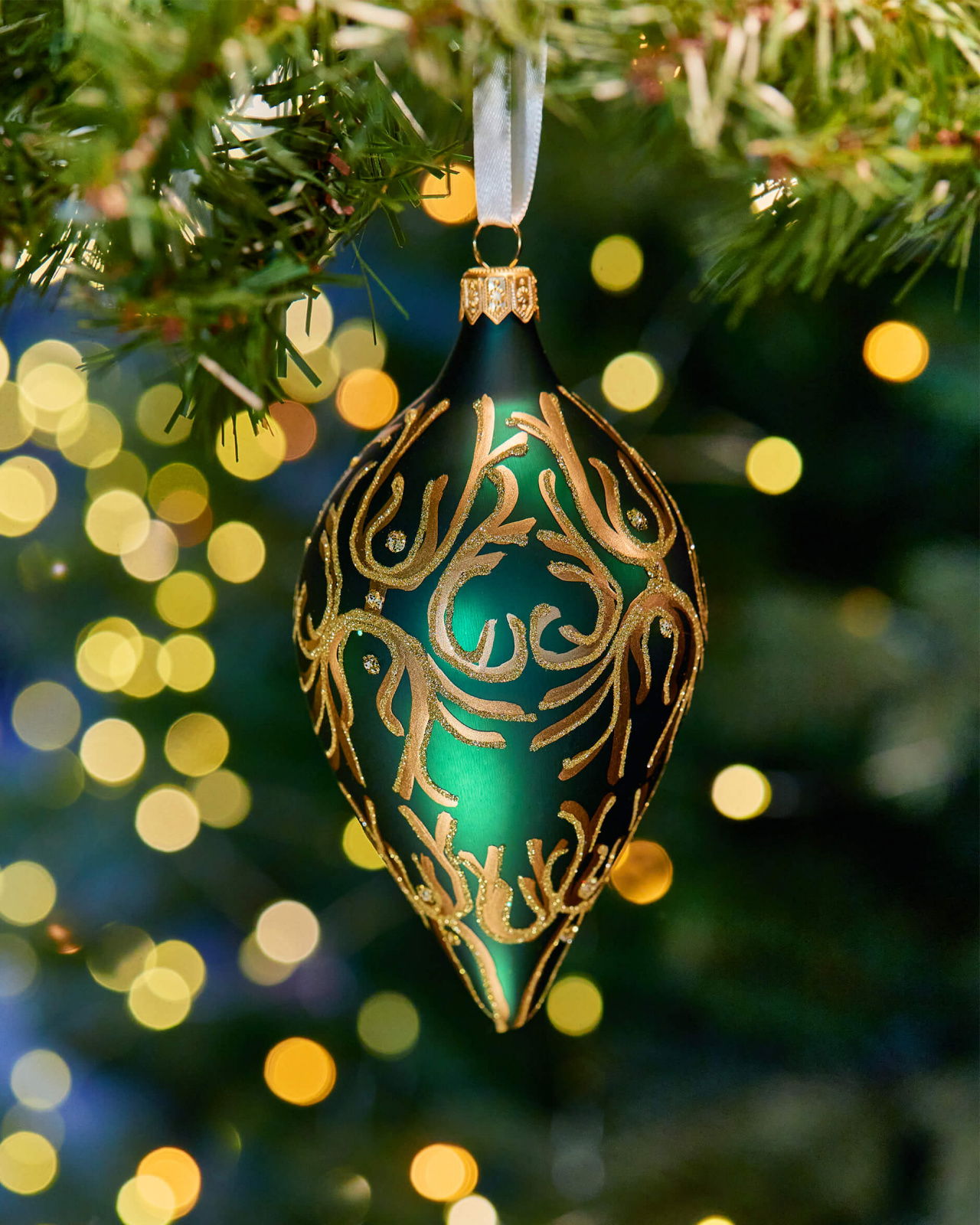 Lux Archibald Bauble Green/Gold