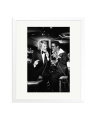 Johnny Hallyday and Sammy Davis Jr. White / Large