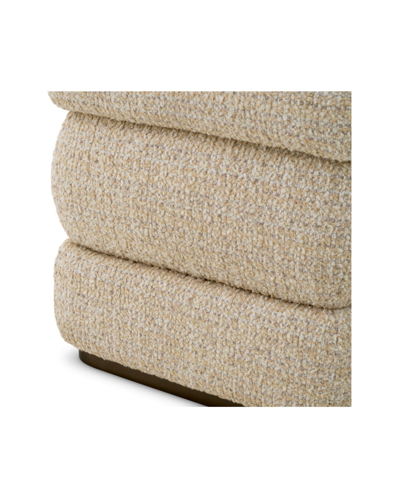 Fifth Hocker Winslow Chenille Beige