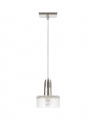 Iris Single Pendant Polished Nickel