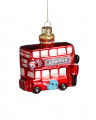 Norman Bus Ornament Red