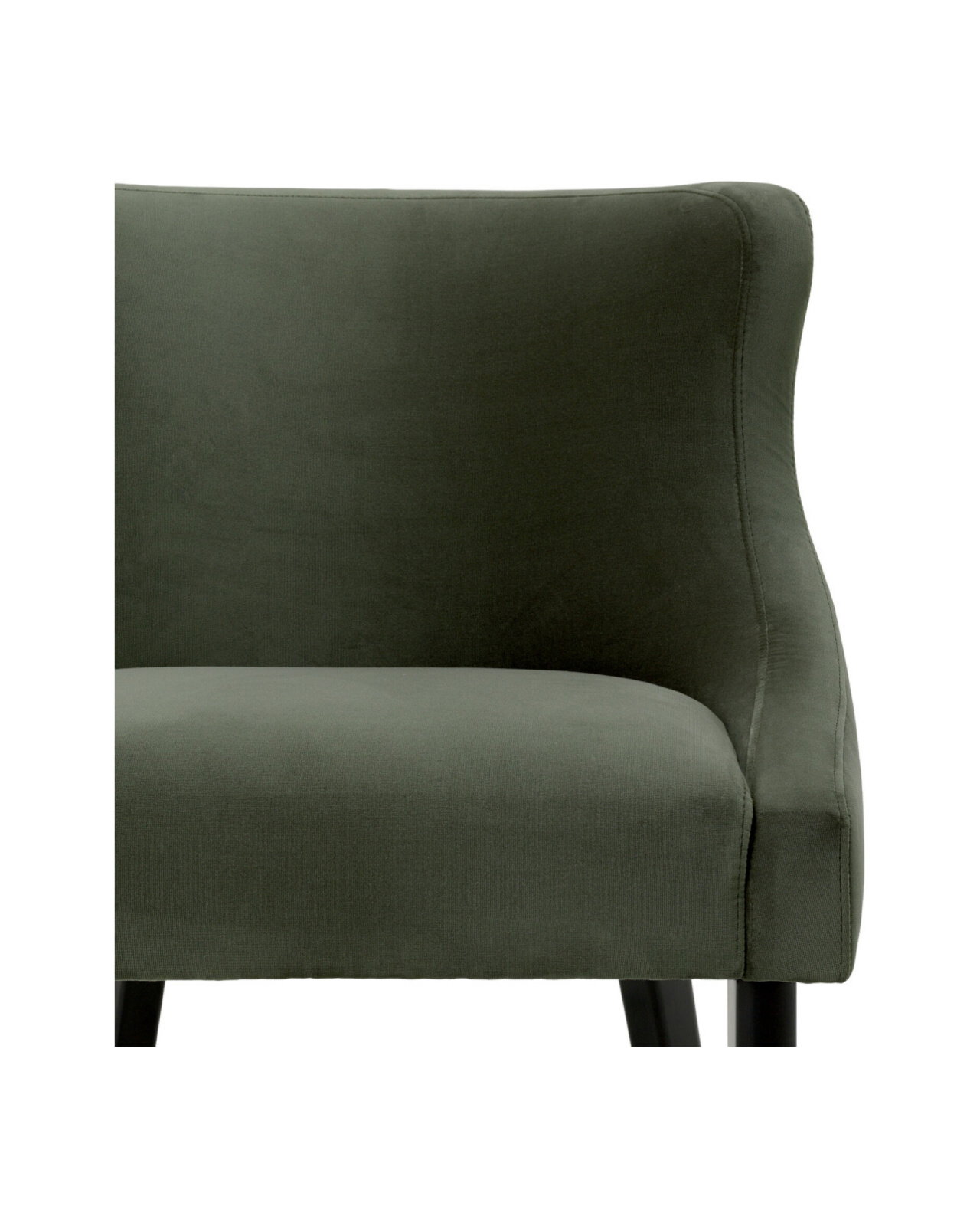 Chavelle dining chair torrin green velvet