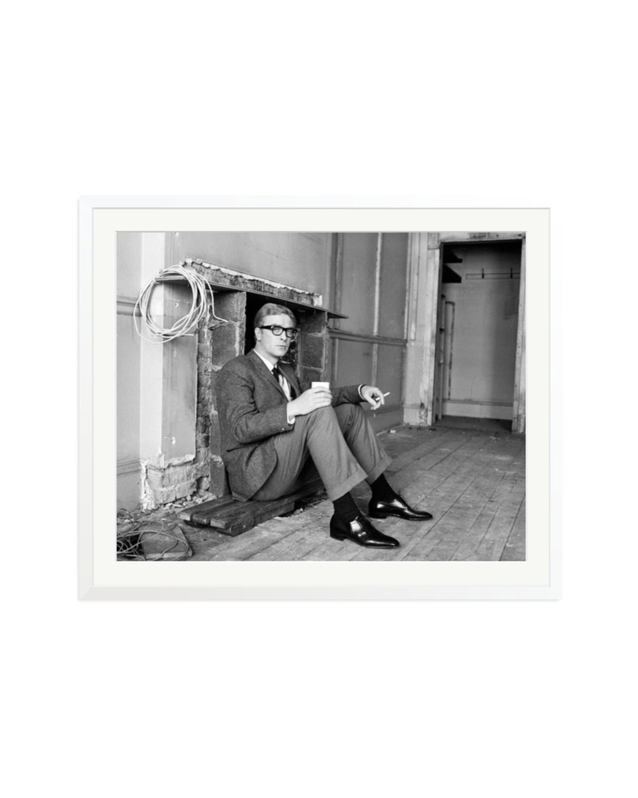Michael Caine - The Ipcress File White / XXL