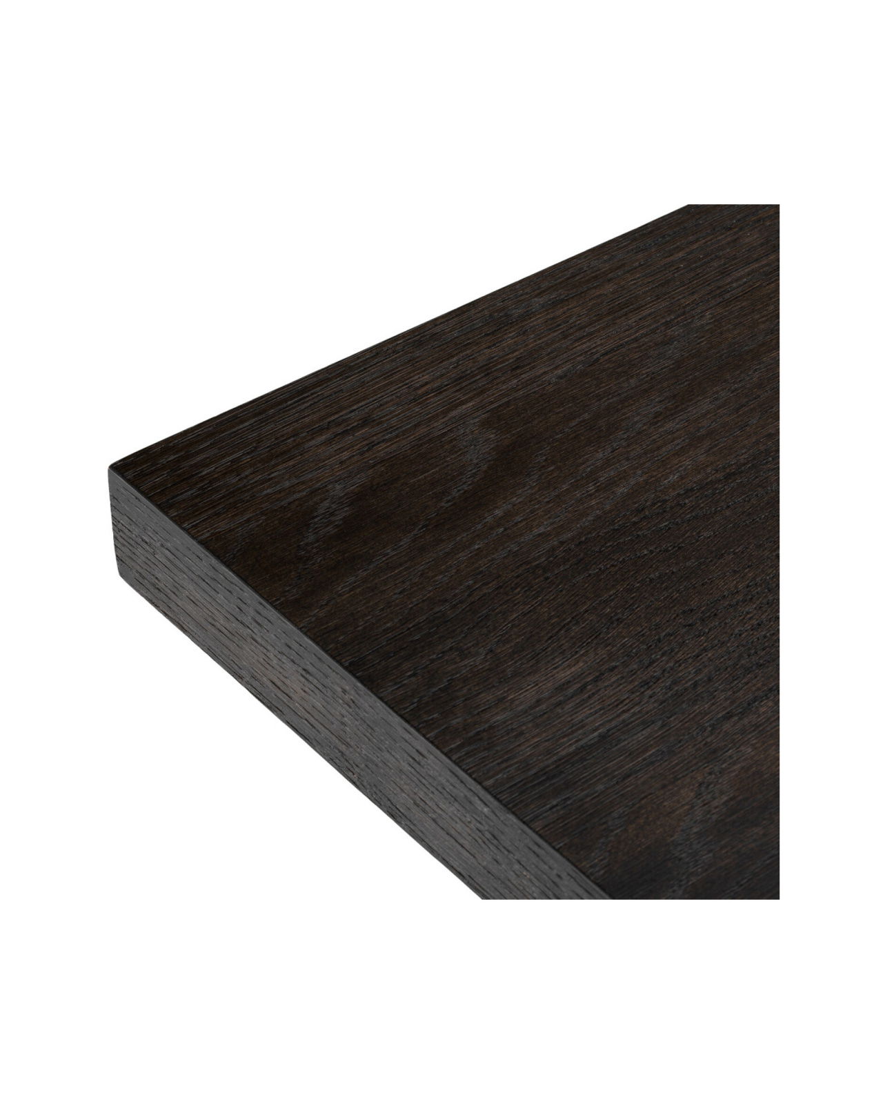 Bravon Side Table Ebony Oak Veneer