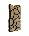 Sova brass wall decoration