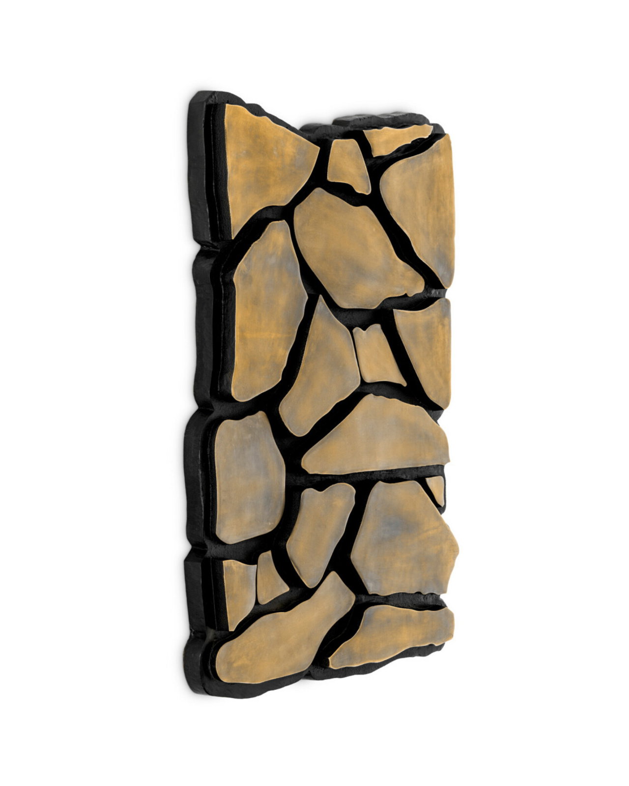 Sova brass wall decoration