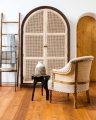 Valbelle beige armchair