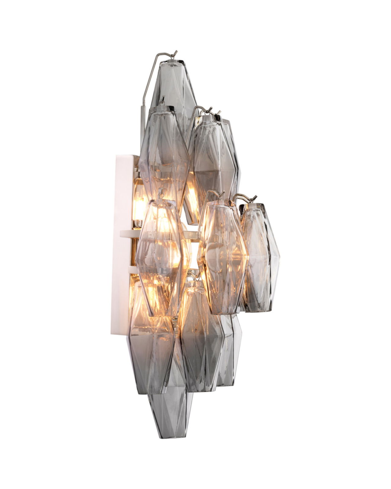 Vägglampa Benini nickel