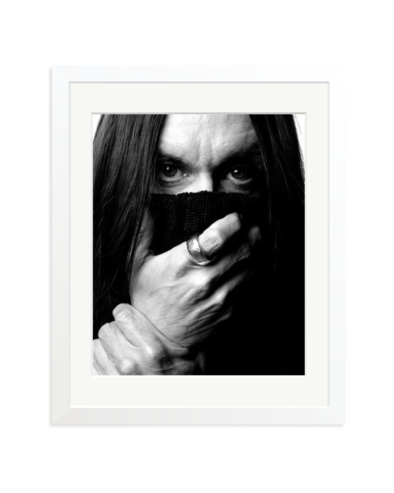 Iggy Pop, New York 1993 White / Medium