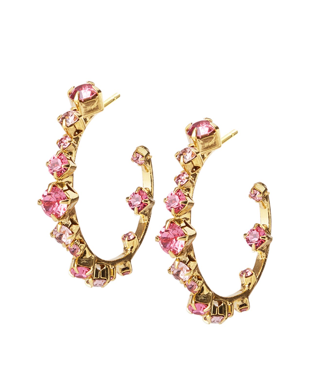 Mini Antonia Earrings Rose Combo