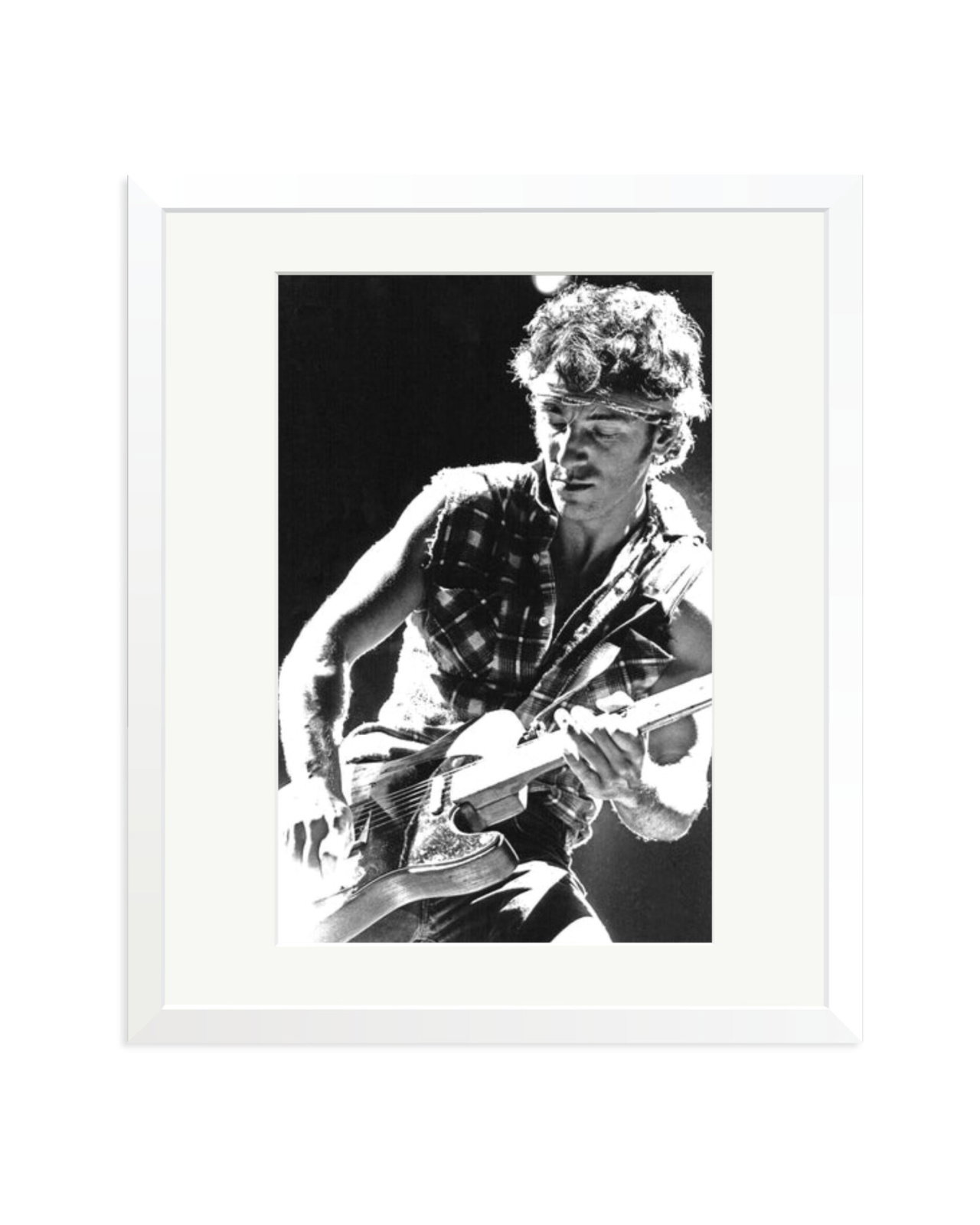 Bruce Springsteen 1984 White / Large