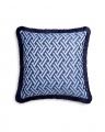 Doris cushion blue