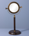 Oswald Brass Tabletop Mirror