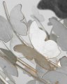 Farfalle plafond Burnished Silver Leaf
