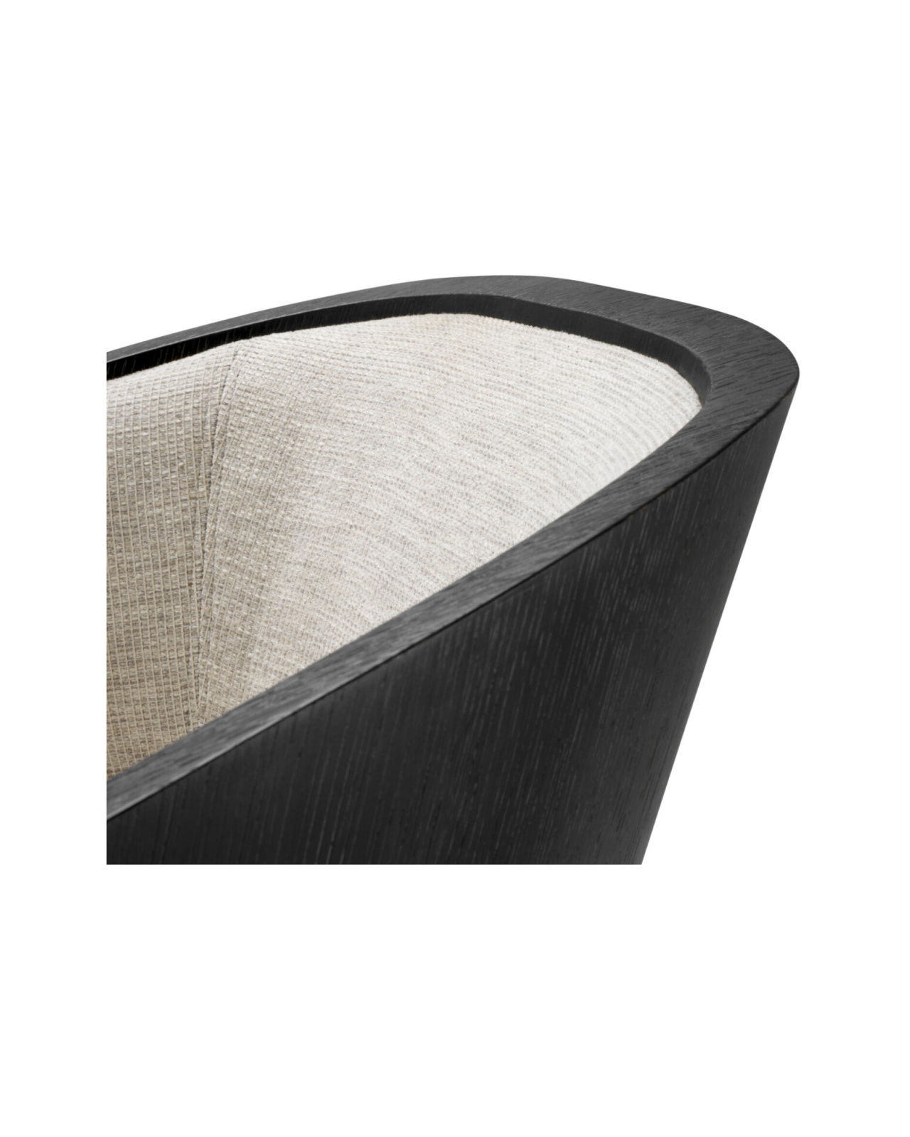 Zephira Fauteuil Donkergrijs Eiken