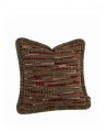 Bastino kuddfodral burgundy fransar