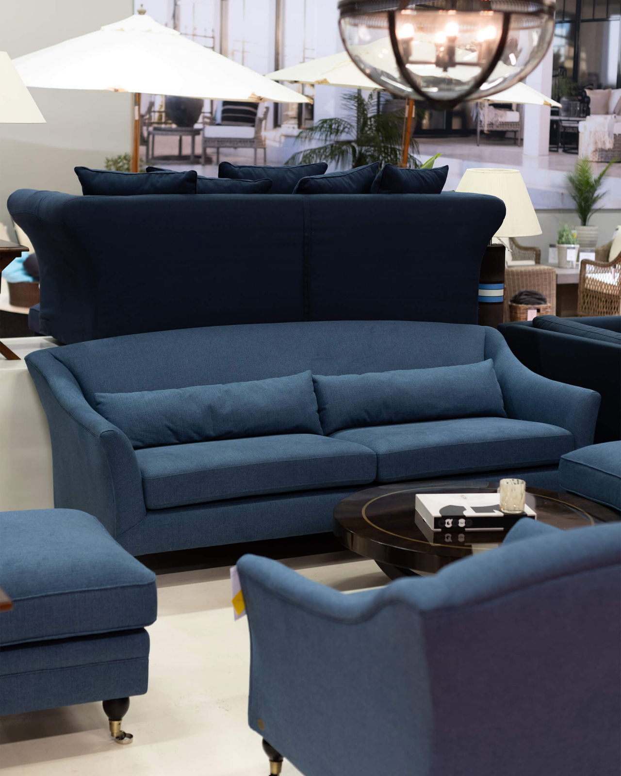 Kelso soffa blå OUTLET